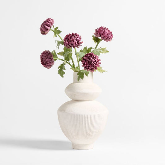 Faux Purple Chrysanthemum Stem 26' by Abigail Ahern