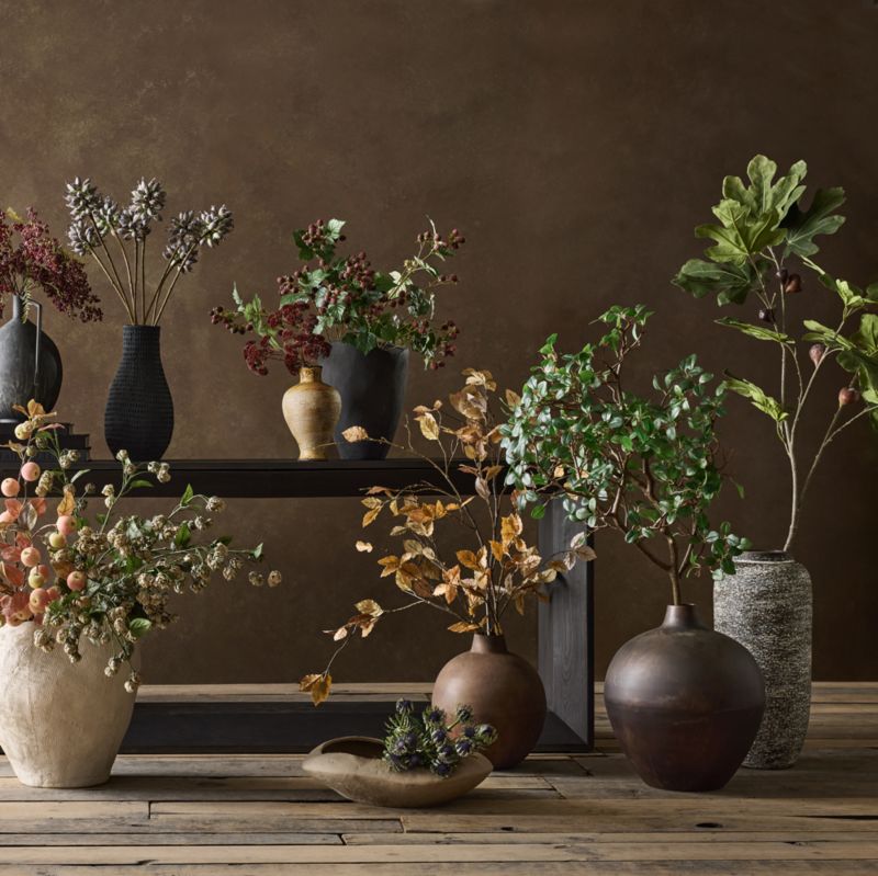 Faux Heirloom Thistle Stem 35'