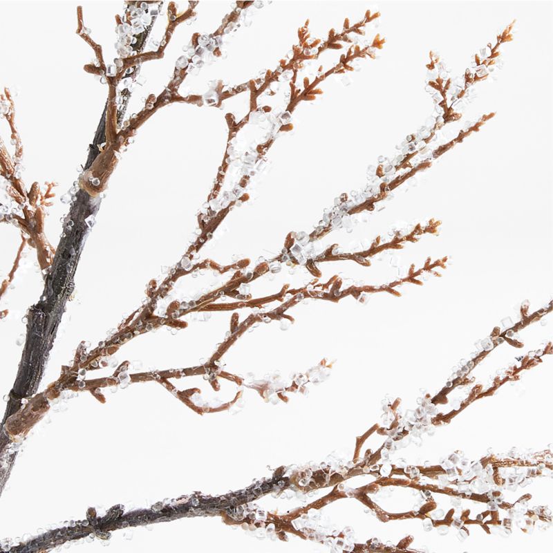 Faux Crystalized Branch 3.5'