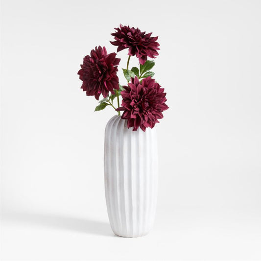 Faux Burgundy Dahlia Stem 24' by Abigail Ahern