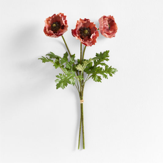 Faux Copper Floral Stem 24', Set of 3 by Abigail Ahern