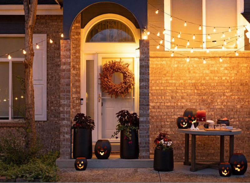 Faux Orange Mini Berry Wreath 32'