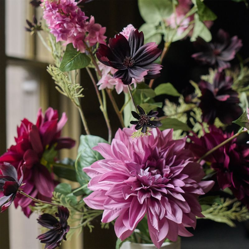 Faux Lilac Dahlia Stem 24' by Abigail Ahern