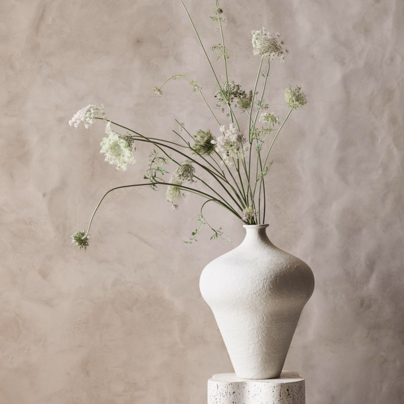 Faux Queen Anne's Lace Stem 43'