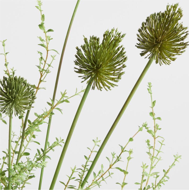 Faux Green Melaleuca Dusk Stem 38'