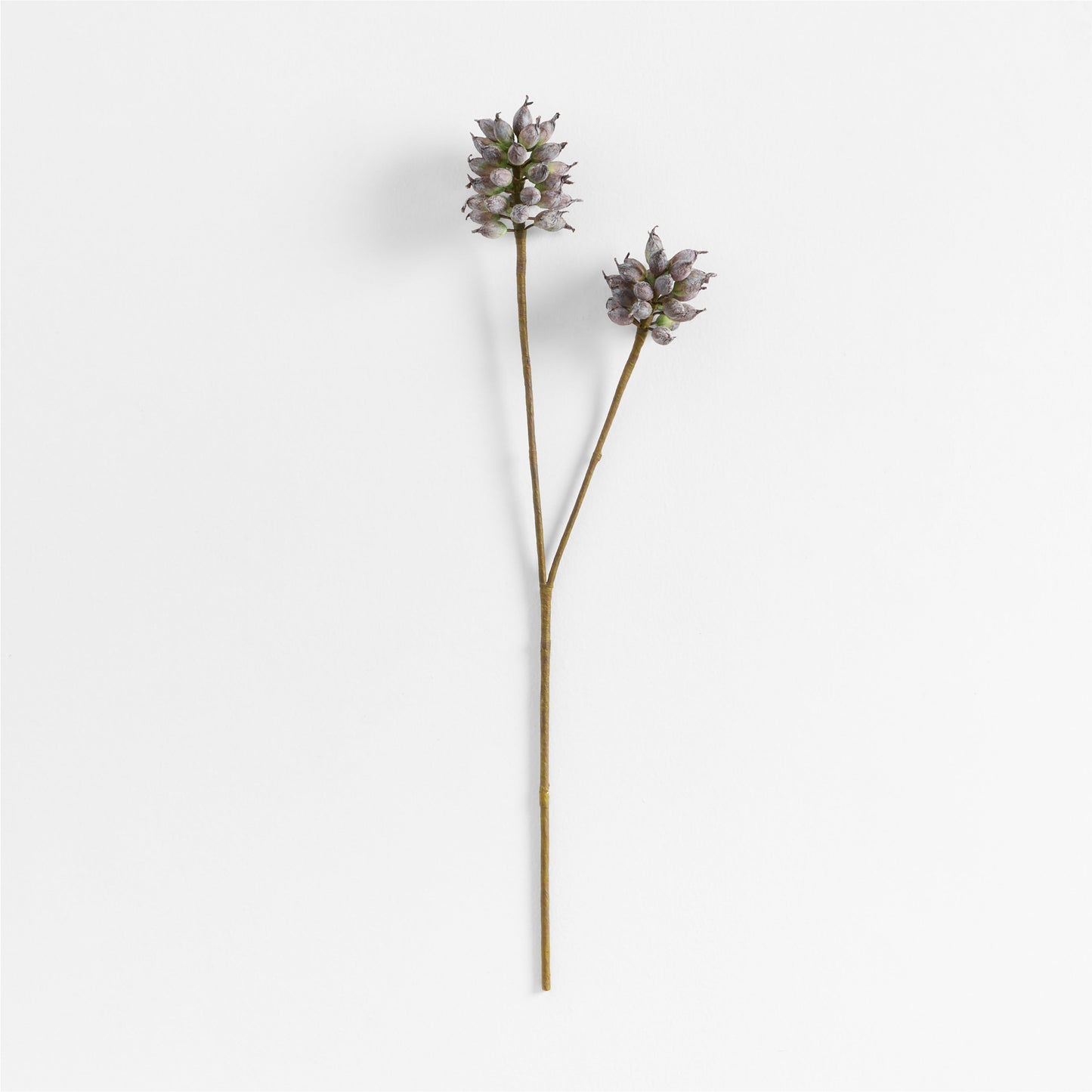 Faux Heirloom Thistle Stem 35'